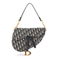 Oblique Saddle Bag Blue