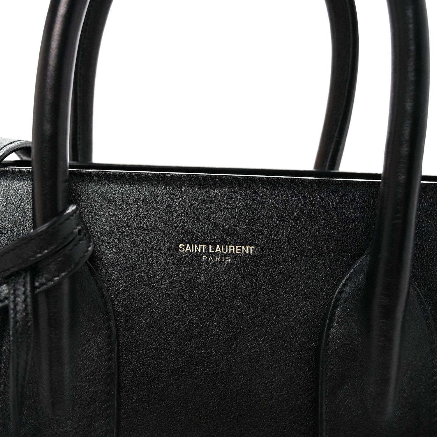 Calfskin Small Sac De Jour Black Black