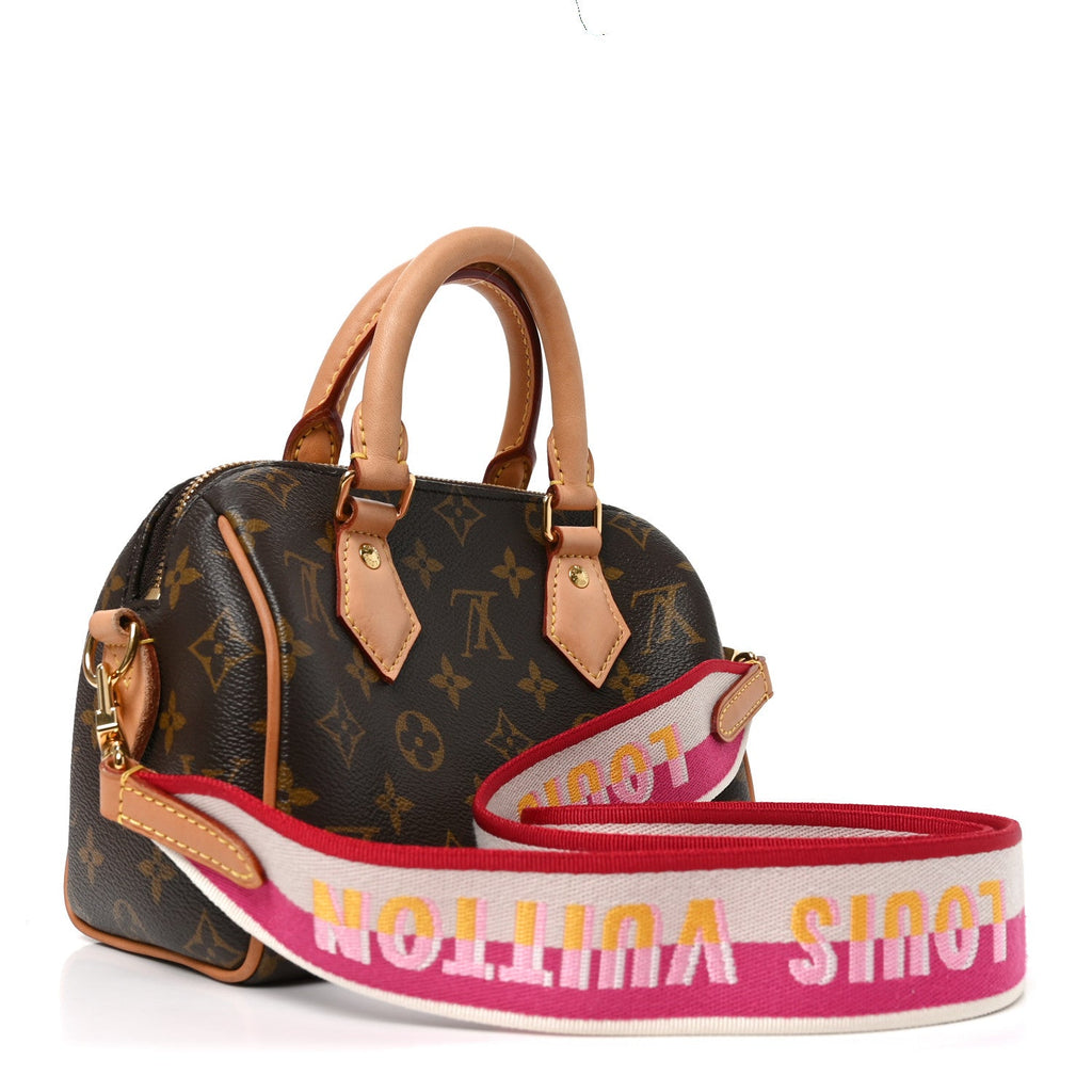 Monogram Speedy Bandouliere 20 Fuchsia