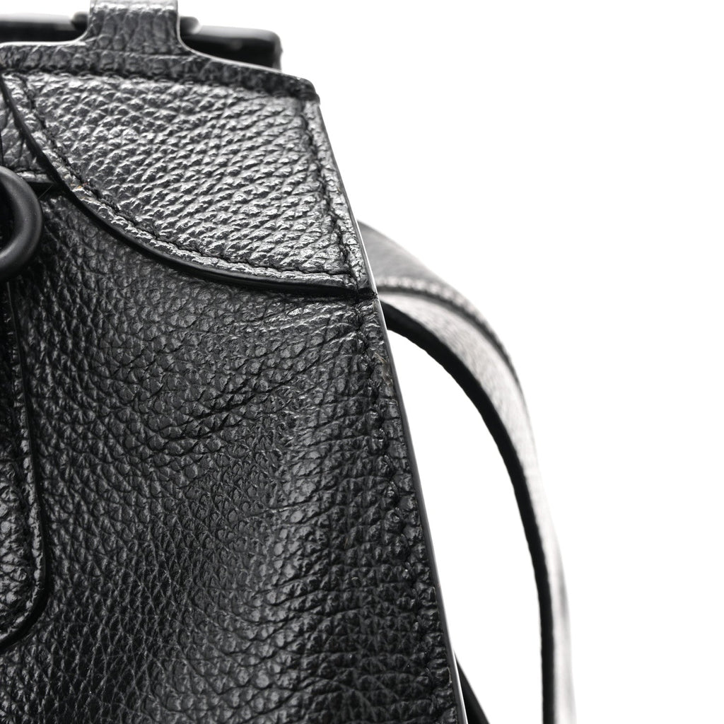 Grained Calfskin Neo Classic Black Hardware S City Black