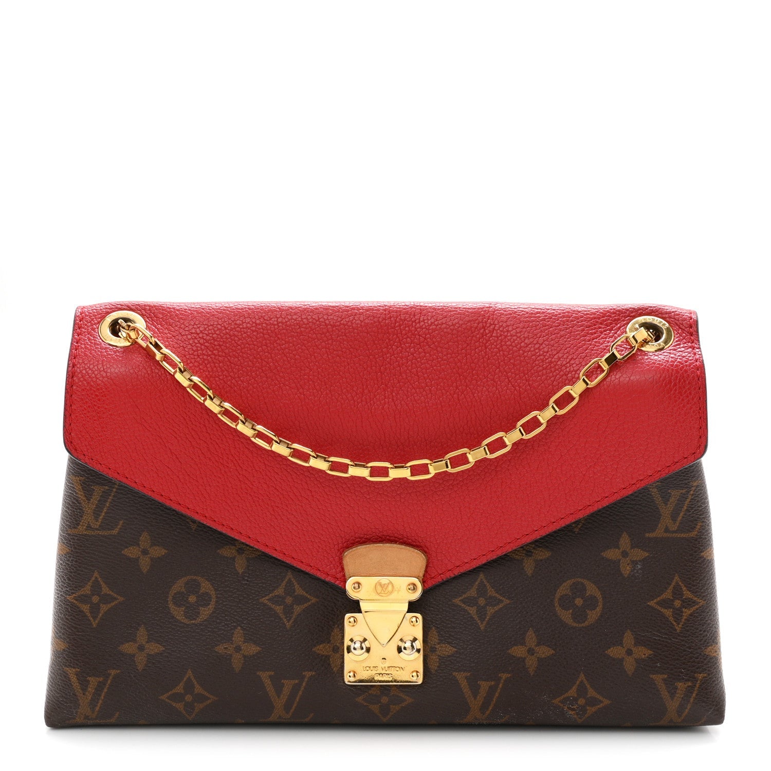 Monogram Pallas Chain Cherry