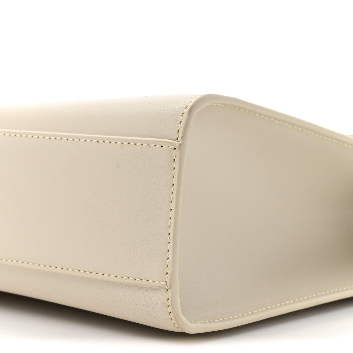 Smooth Calfskin Manhattan Shoulder Bag Crema Soft