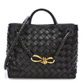 Nappa Intrecciato Small Andiamo Shoulder Bag Fondant