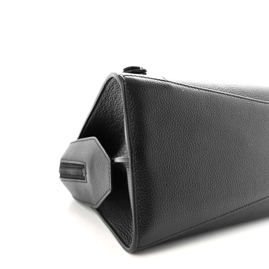 Grained Calfskin Neo Classic Black Hardware S City Black