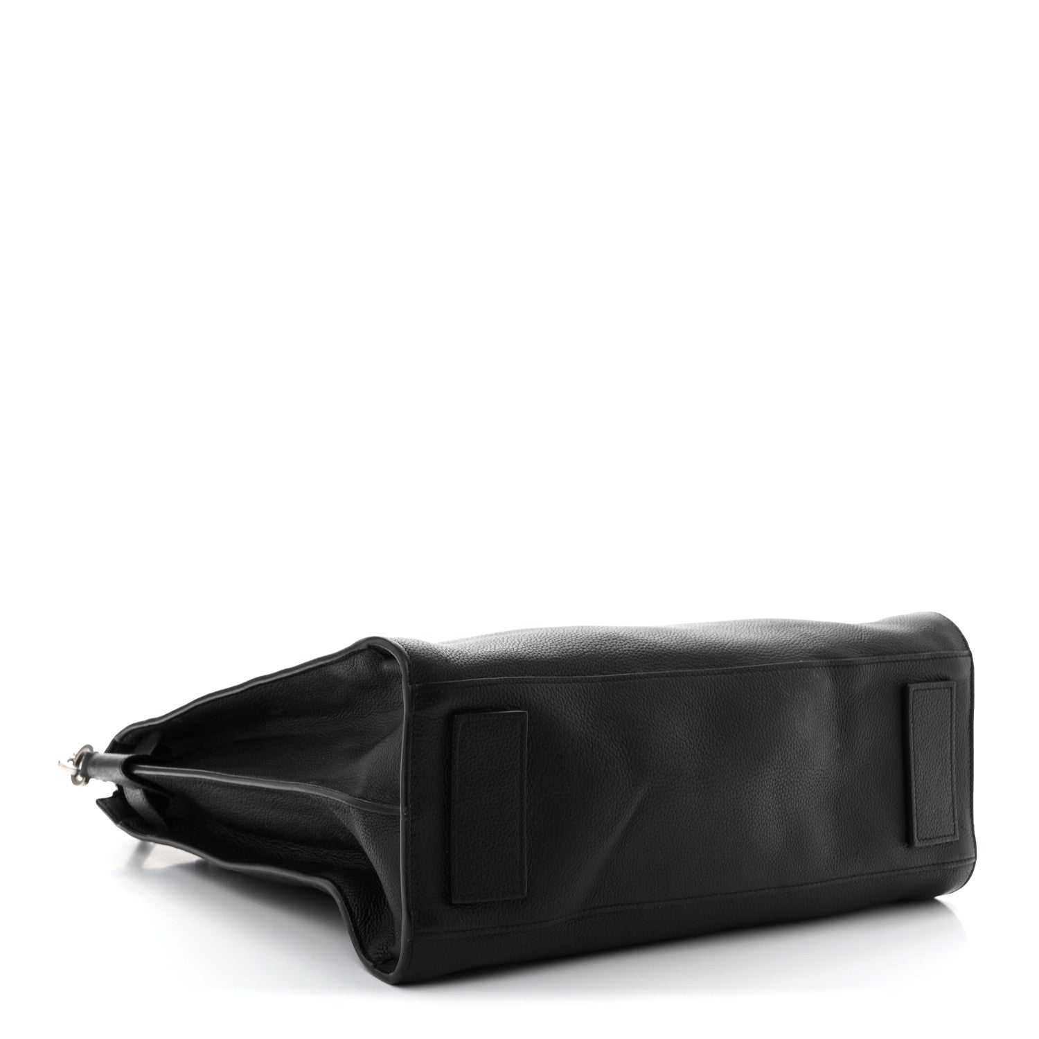 Grained Calfskin Sac De Jour Souple North South Tote Black