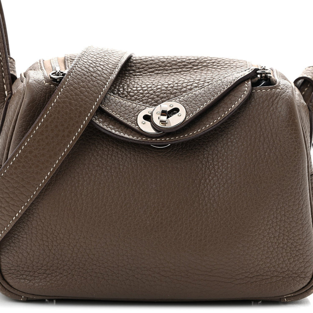 Taurillon Clemence Mini Lindy 20 Etoupe