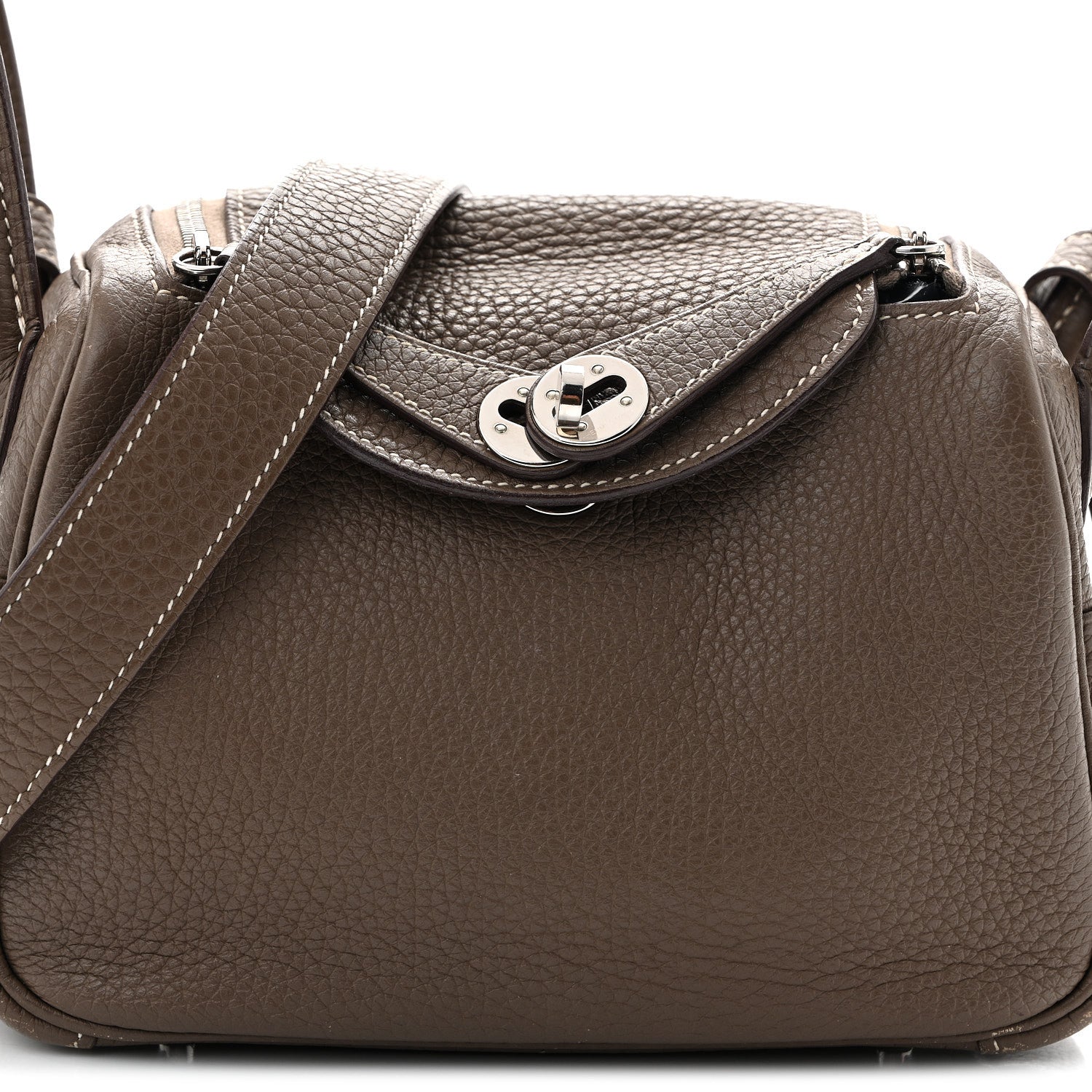 Taurillon Clemence Mini Lindy 20 Etoupe