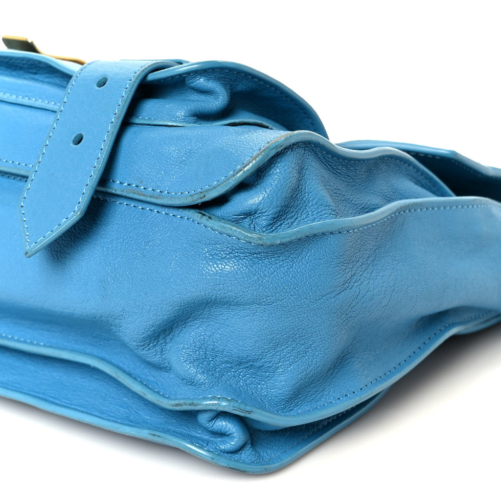 Lambskin Medium PS1 Satchel Blue