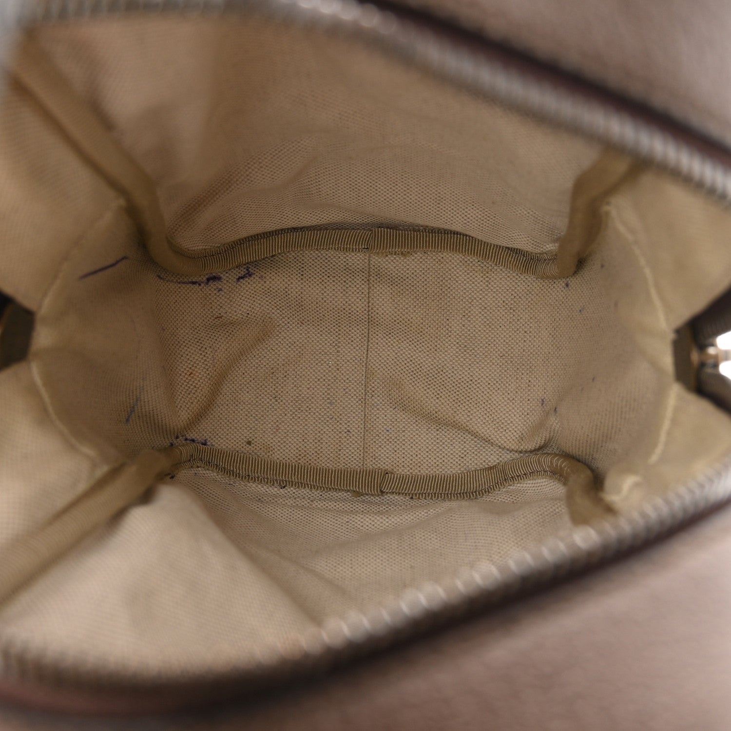 X ADIDAS Crystal Vintage Monogram Textured Dollar Calfskin Web Trefoil Logo Bag Mid Natural Nut Off White New Acero