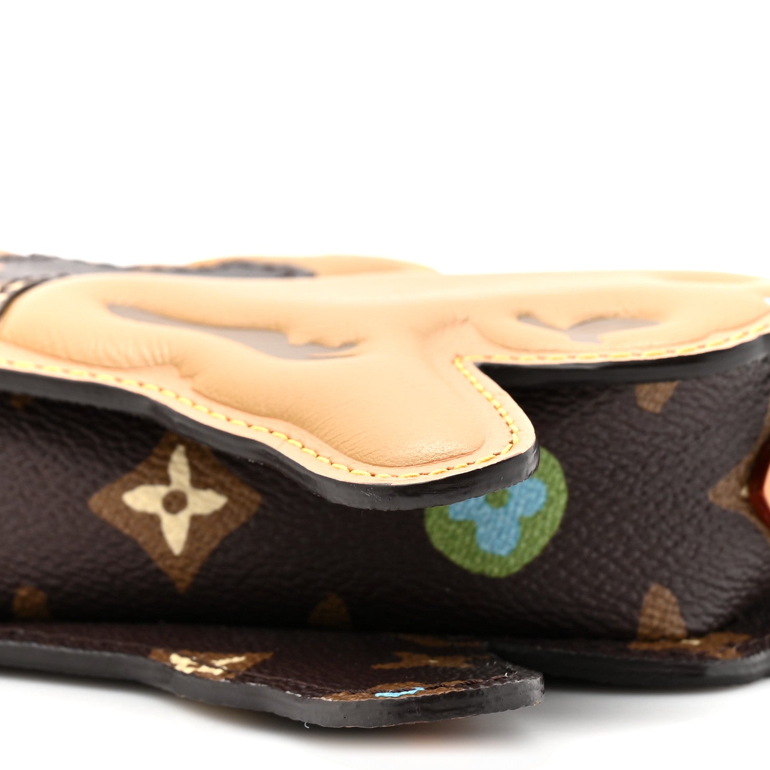 X TYLER THE CREATOR Monogram Craggy Dog On Strap Chocolate