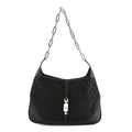 Monogram Jackie O Chain Hobo Black