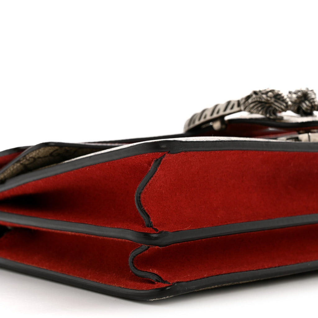 GG Supreme Monogram Small Dionysus Shoulder Bag Red