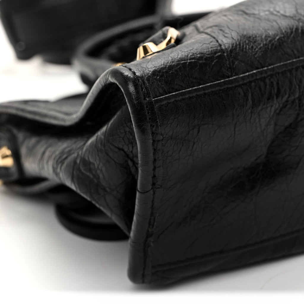 Agneau Classic Gold Hardware S City Black