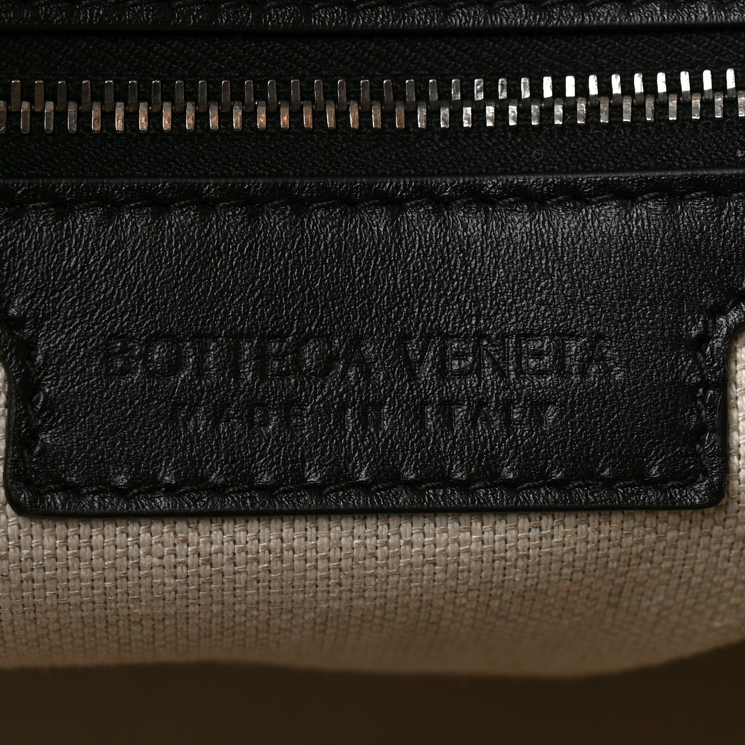 Nappa Intrecciato Helix Weekender Bag Black
