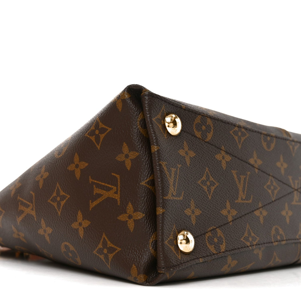 Monogram V Tote MM Black