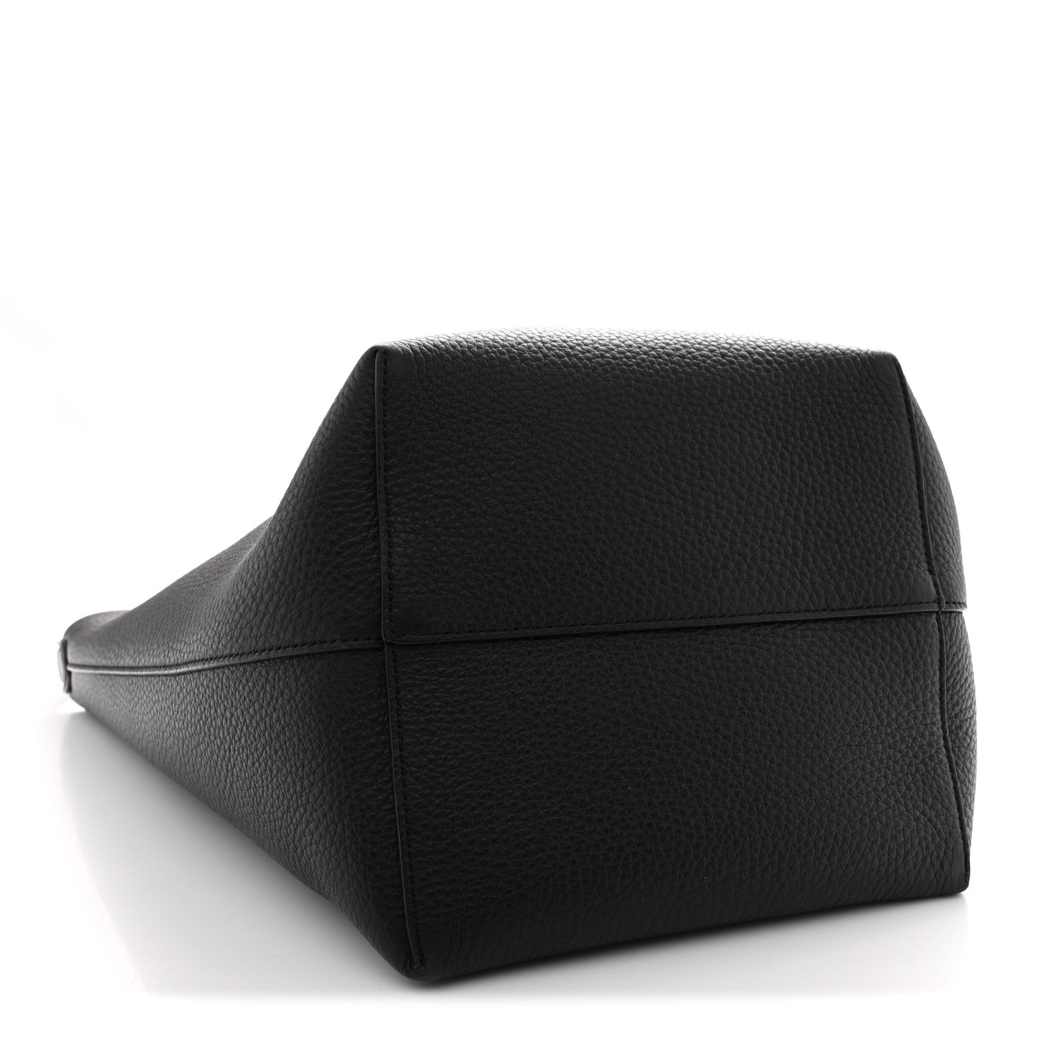 Grained Calfskin Medium N/S Park Black
