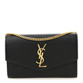 Grain de Poudre Uptown Chain Wallet Black