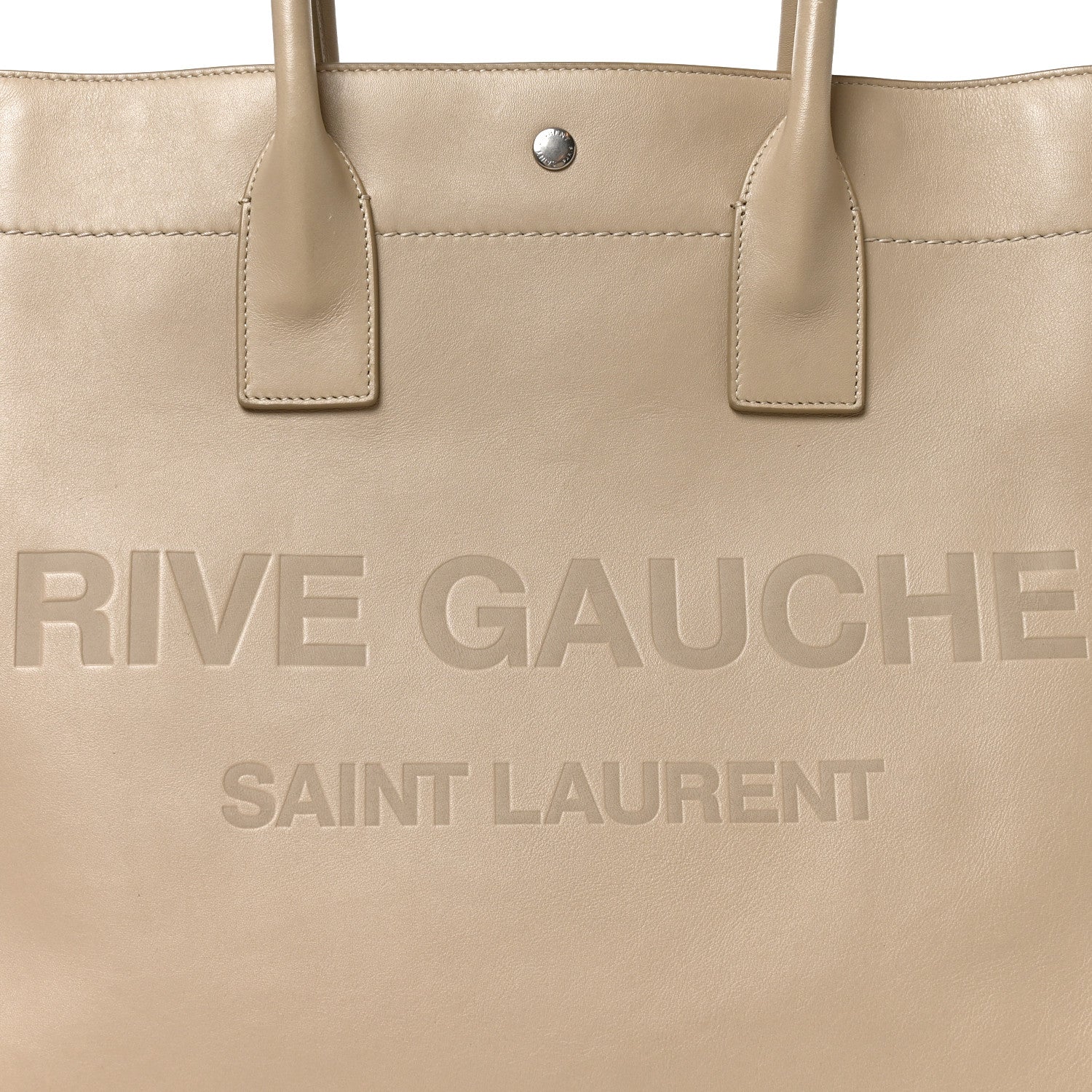 Vitello Large Rive Gauche Tote Sea Salt