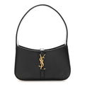 Smooth Calfskin Le 5 A 7 Mini Hobo Black