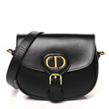 Box Calfskin Small Bobby Flap Black