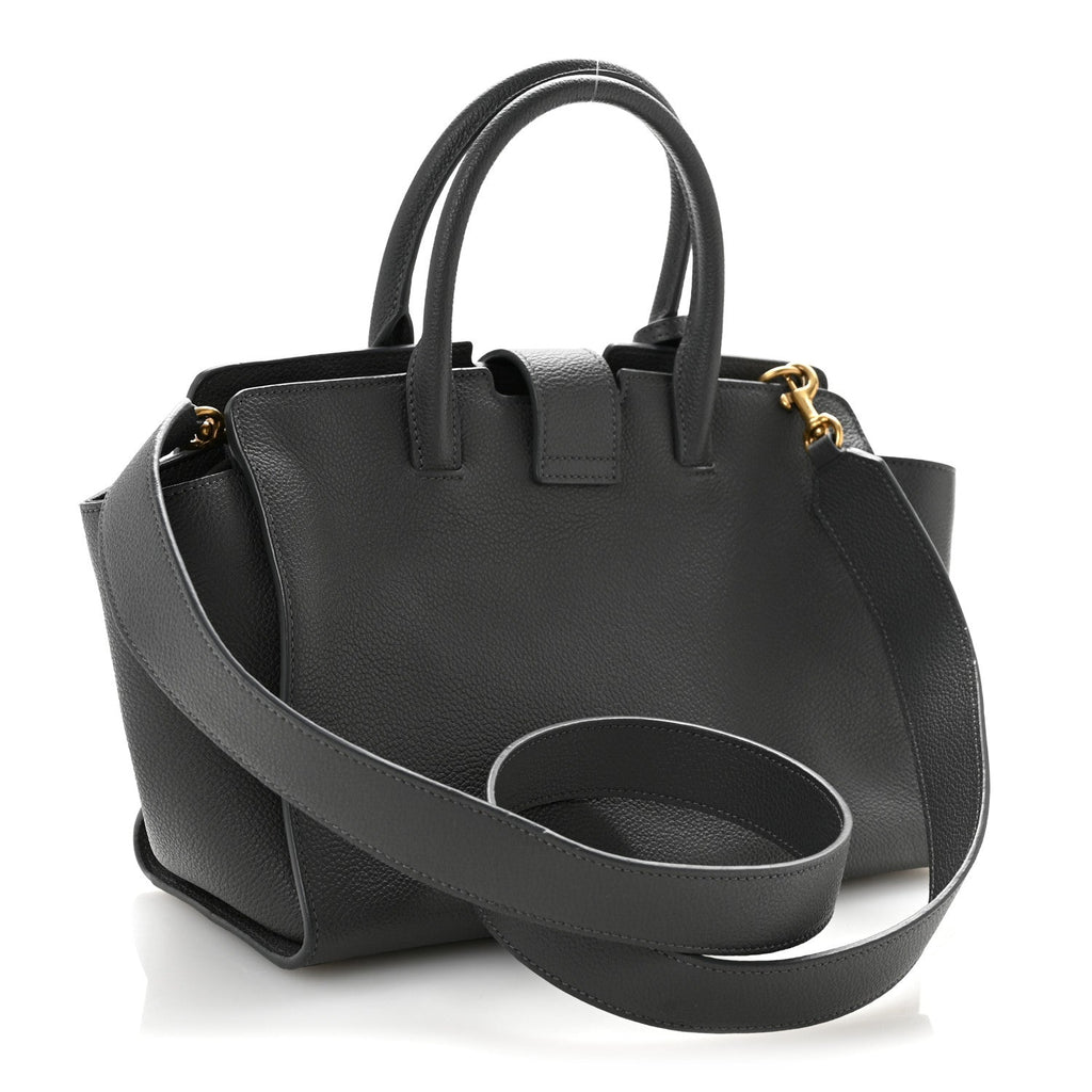 Calfskin Baby Monogram Downtown Cabas Pebble