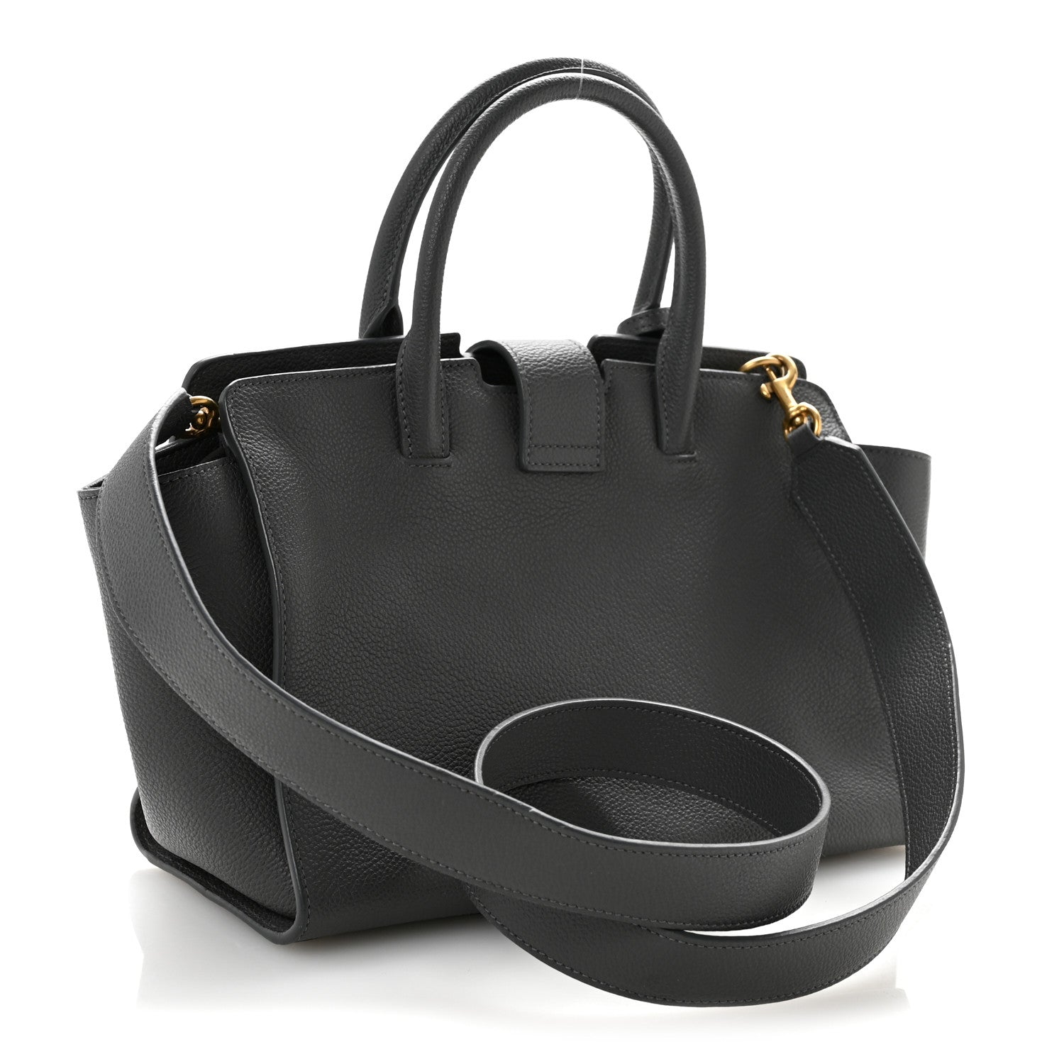 Calfskin Baby Monogram Downtown Cabas Pebble