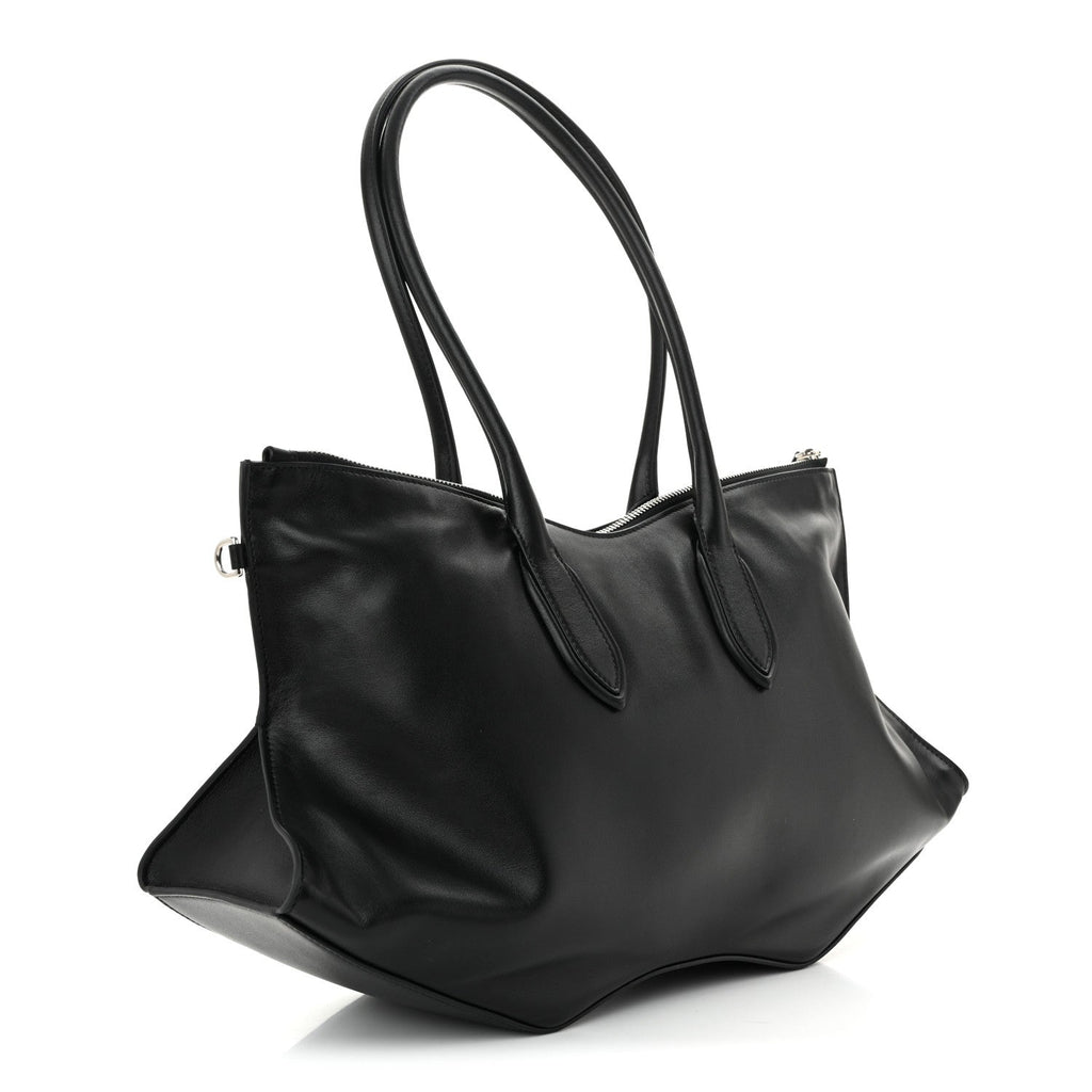 Calfskin The Manta Bag Black Black