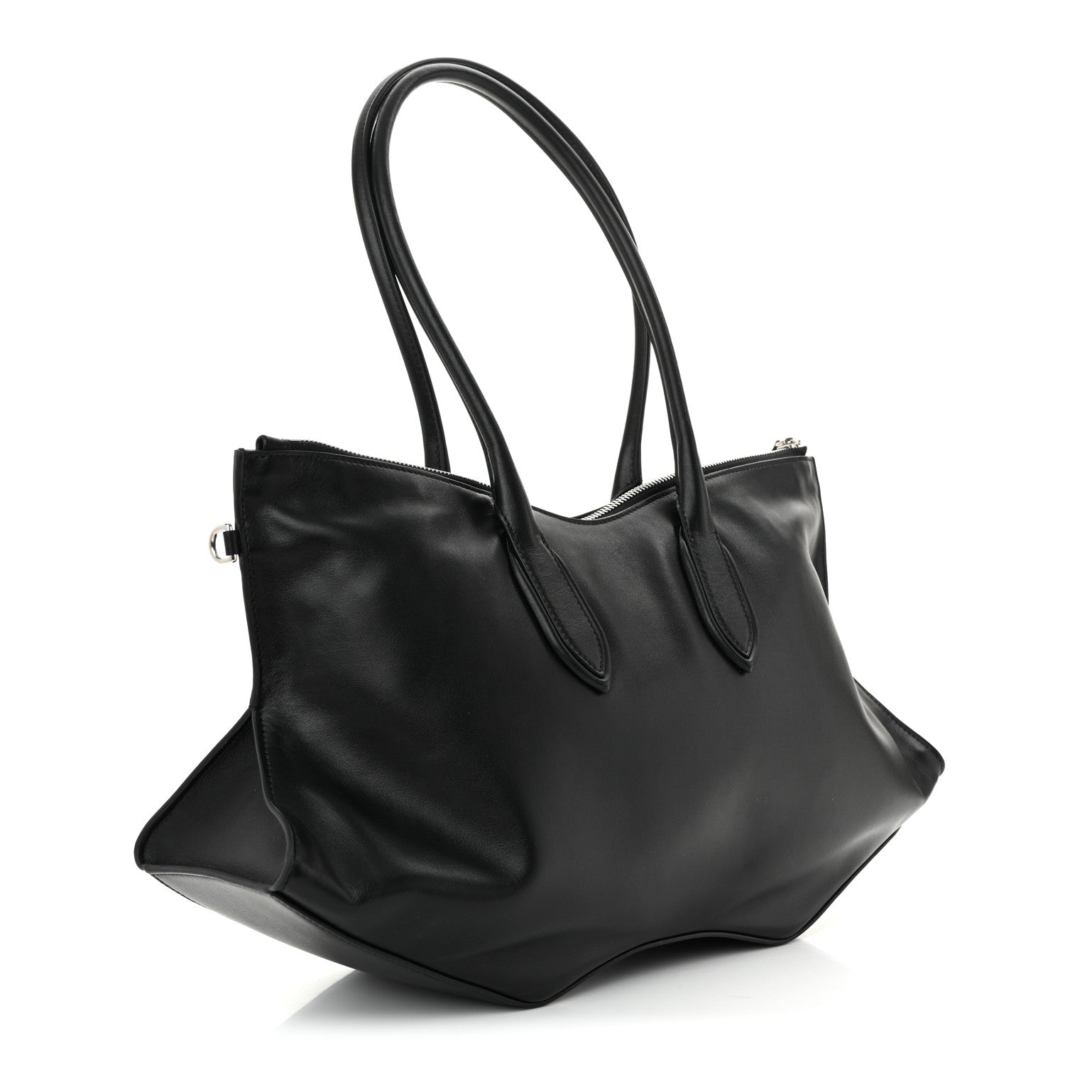 Calfskin The Manta Bag Black Black