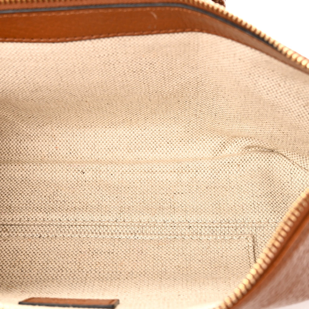 Grained Calfskin The 99 Shoulder Bag Motty Grey Clay Brown