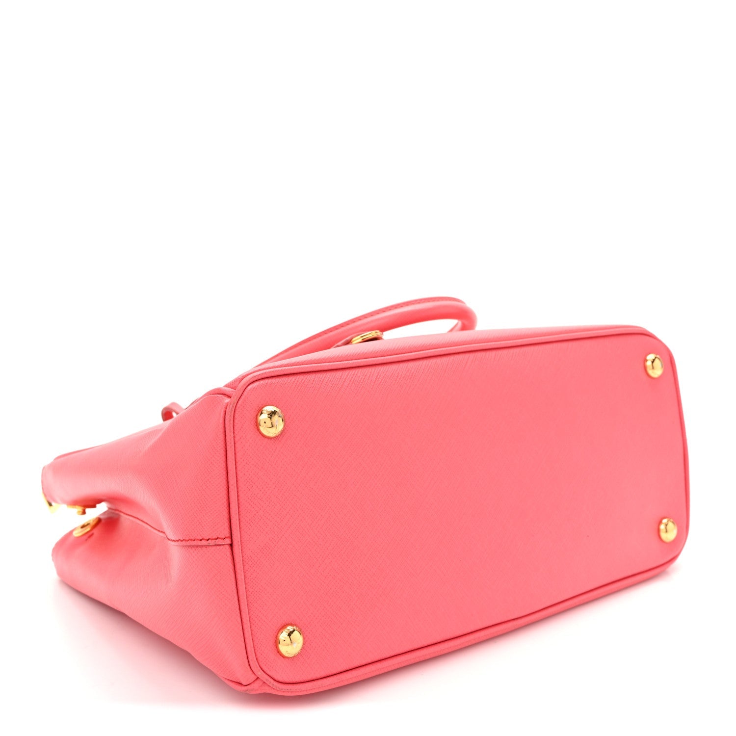 Saffiano Small Galleria Double Zip Tote Peonia