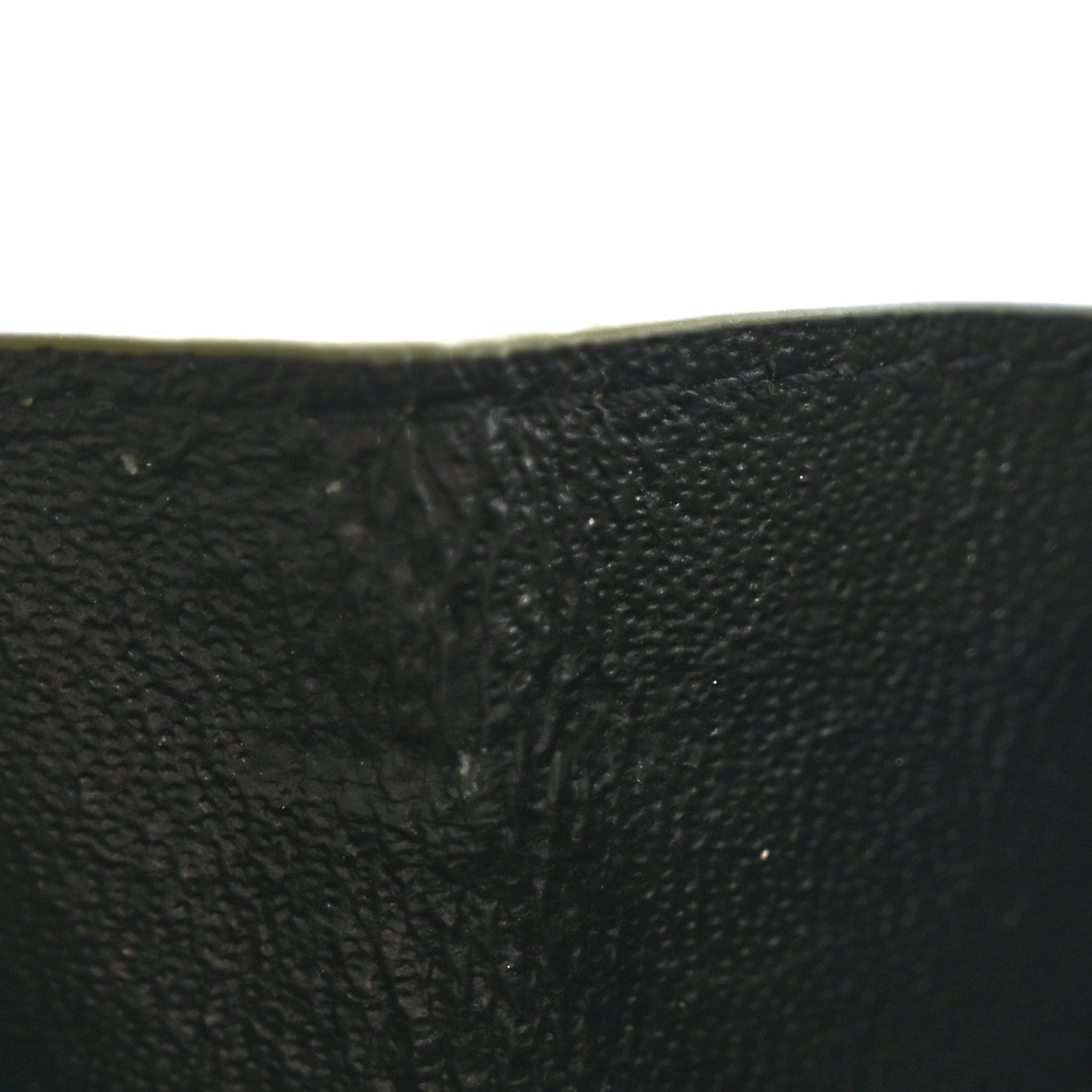 Grain De Poudre Matelasse Chevron Monogram Chain Wallet Pistachio
