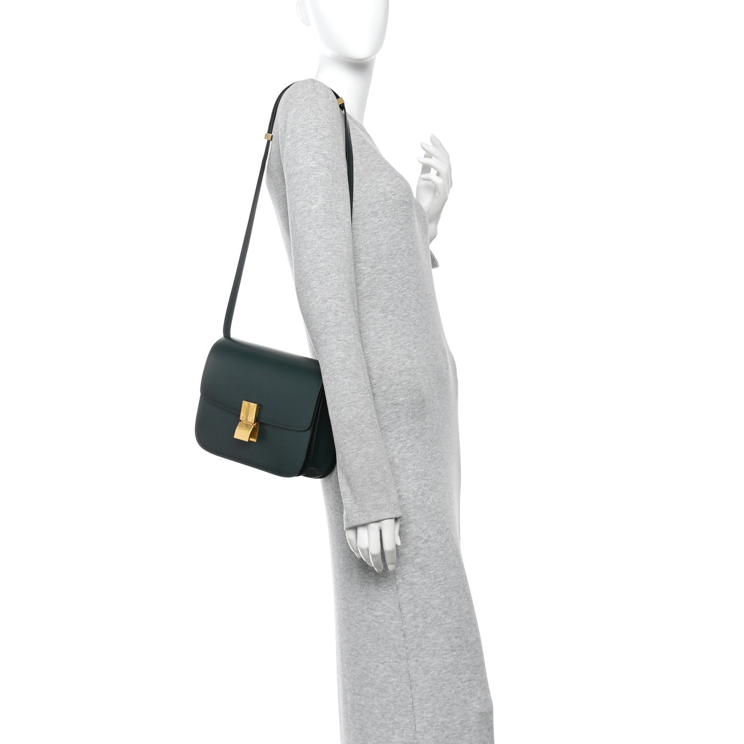 Box Calfskin Classic Box Medium Flap Bag Amazone