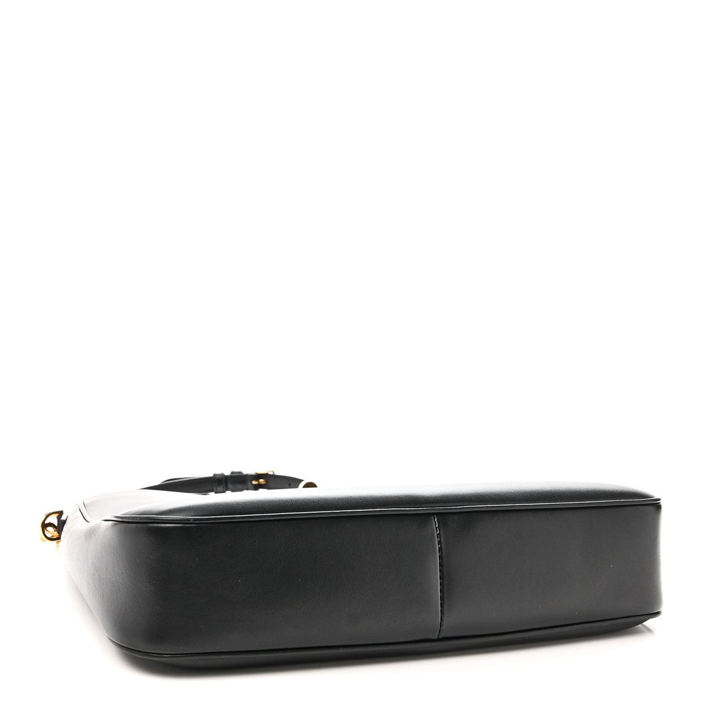 Smooth Calfskin Medium Camille 16 Soft Bag Black