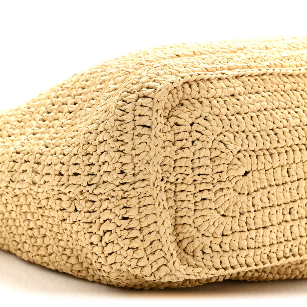 Raffia Rive Gauche Tote Natural