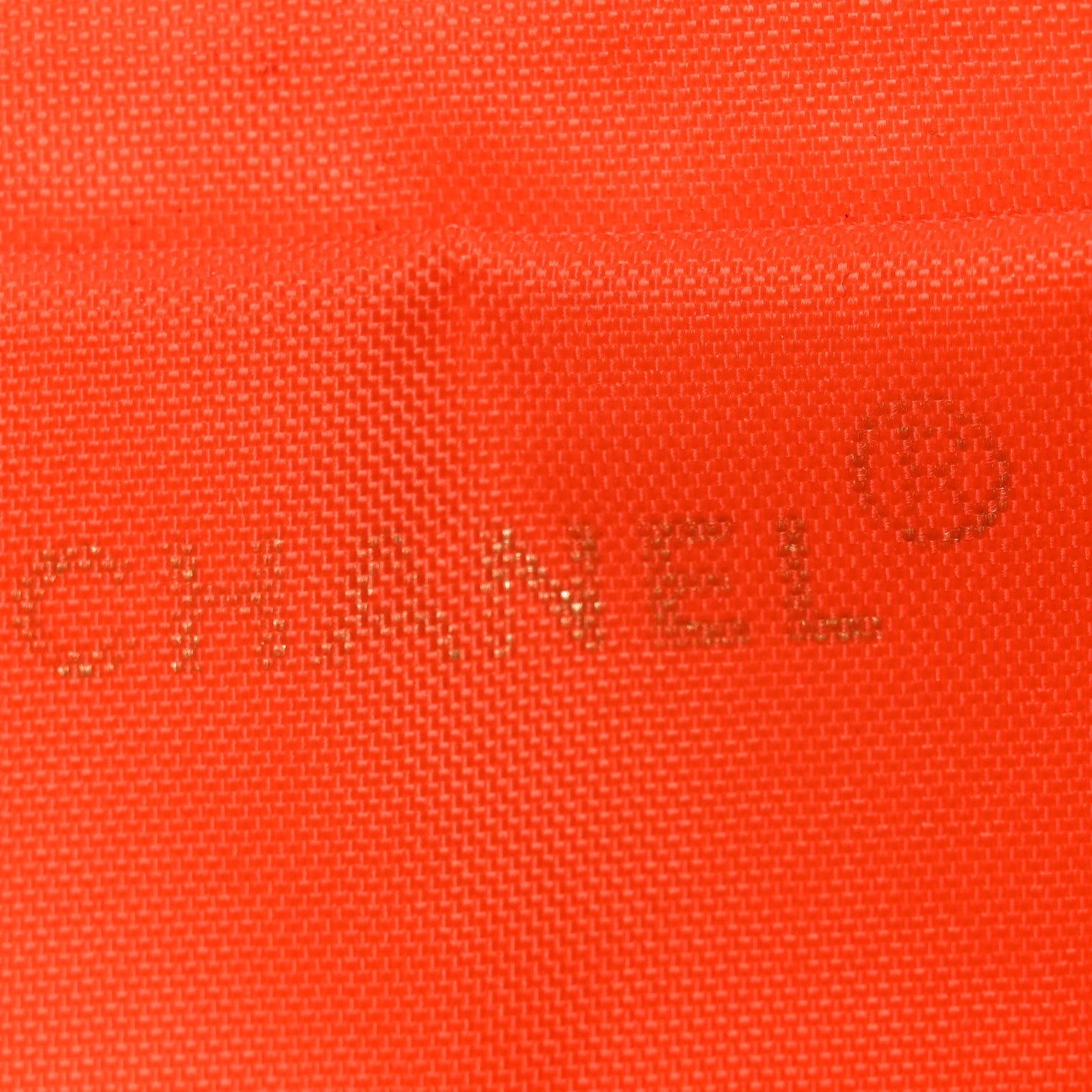 Quilted Camera Case Orange