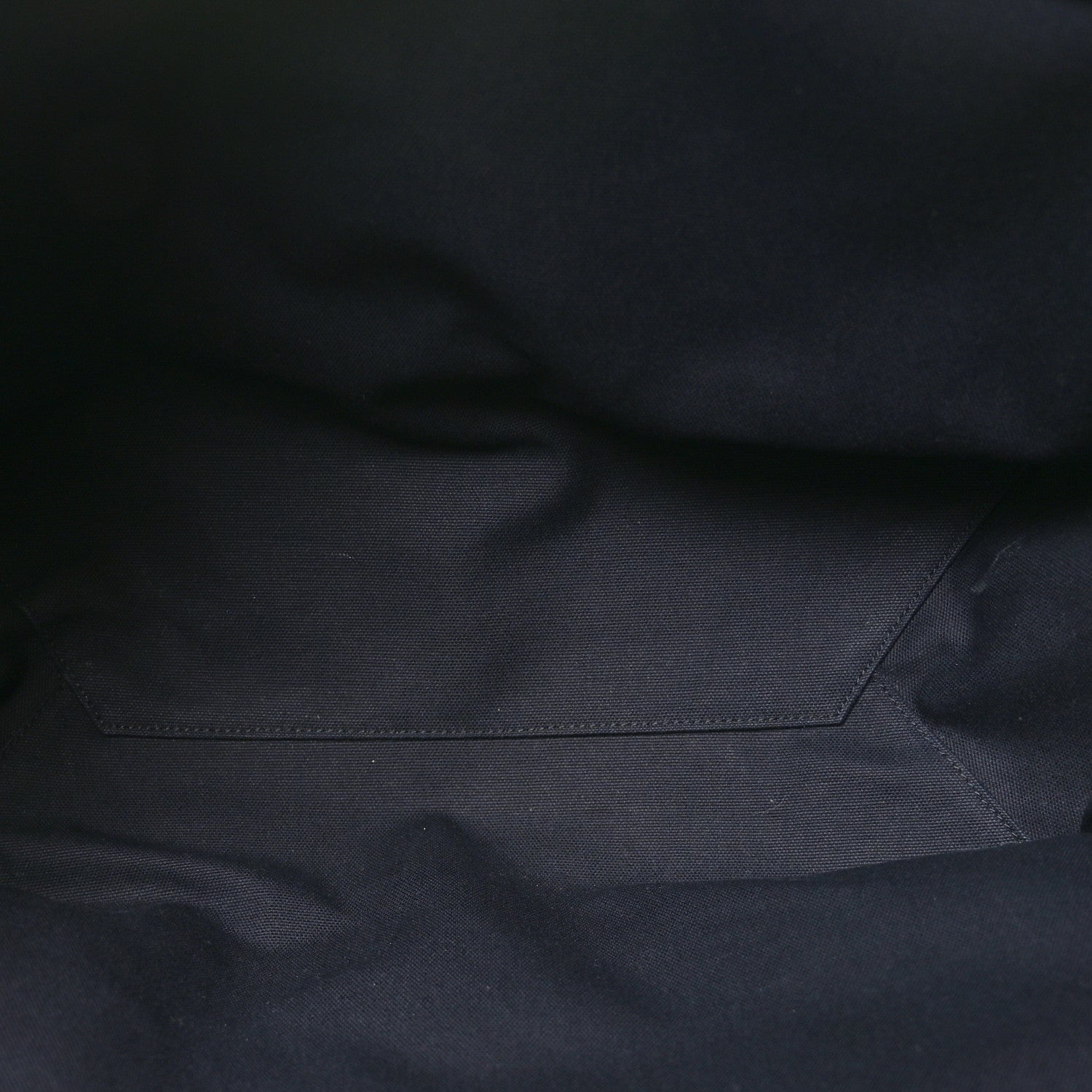 Corduroy Calfskin Large Ivy Tote Bag Navy