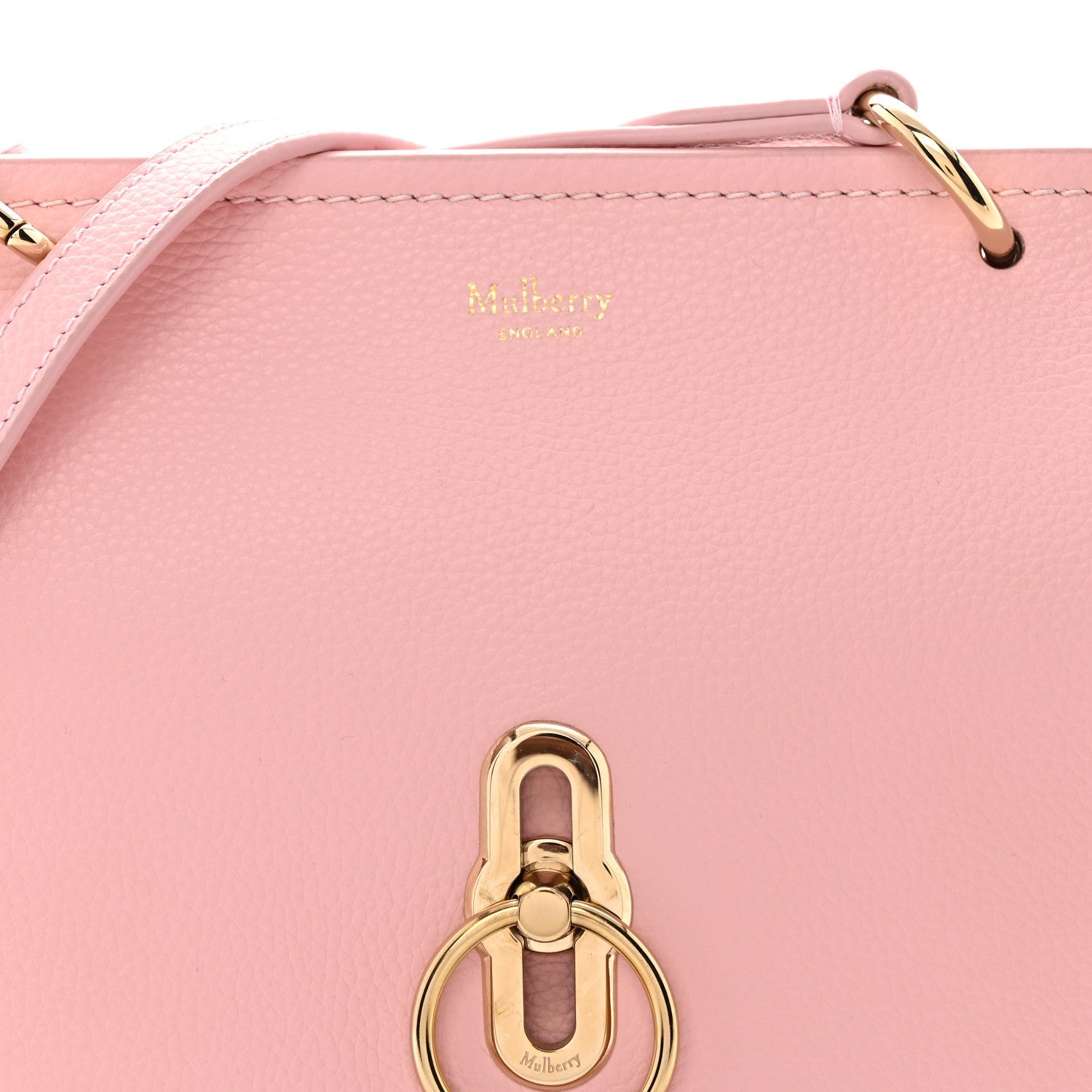 Small Classic Grain Small Amberley Satchel Icy Pink