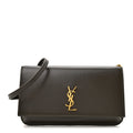 Smooth Calfskin Monogram Phone Holder Crossbody Light Musk