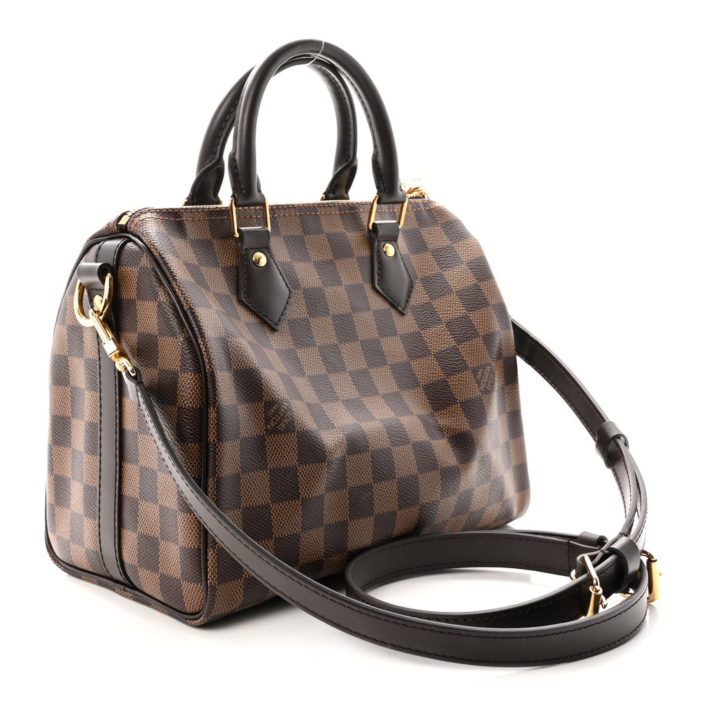 Damier Ebene Speedy Bandouliere 25
