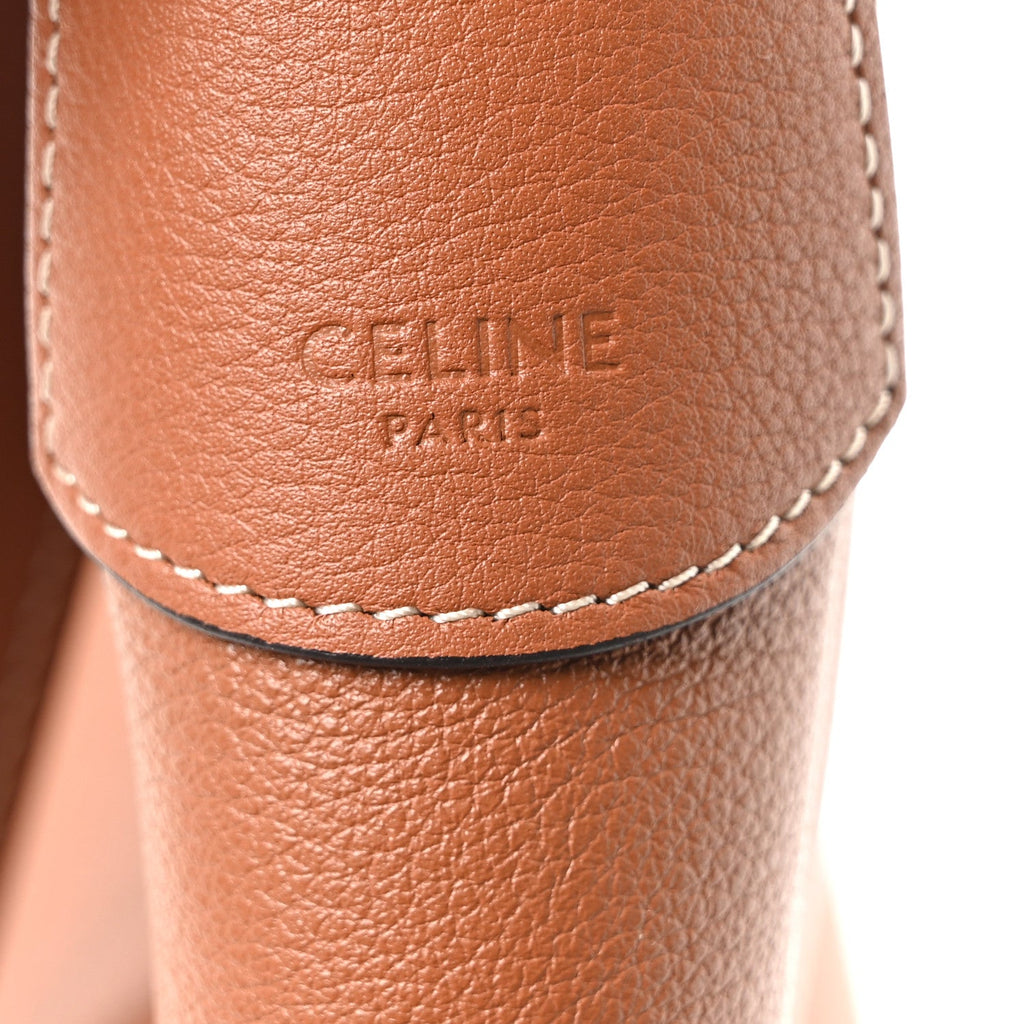 Supple Calfskin Medium Triomphe Heloise Shoulder Bag Tan