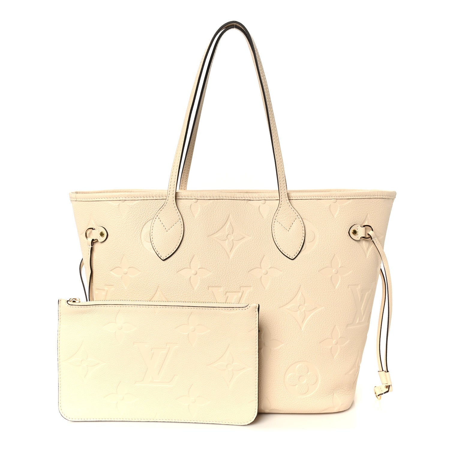 Empreinte Monogram Giant Neverfull MM Cream