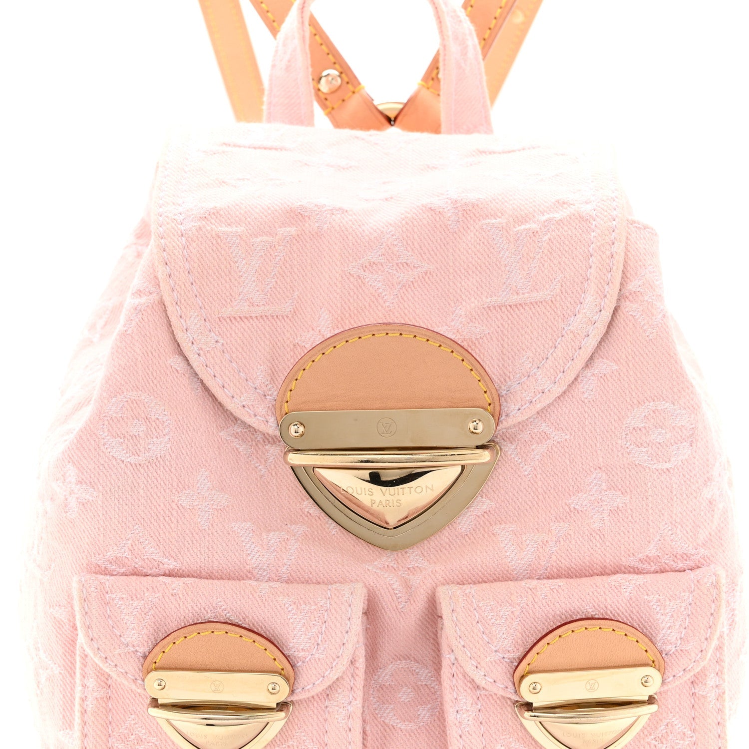 Denim Venice Backpack Washed Pink