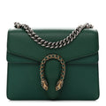 Calfskin Mini Dionysus Shoulder Bag Emerald