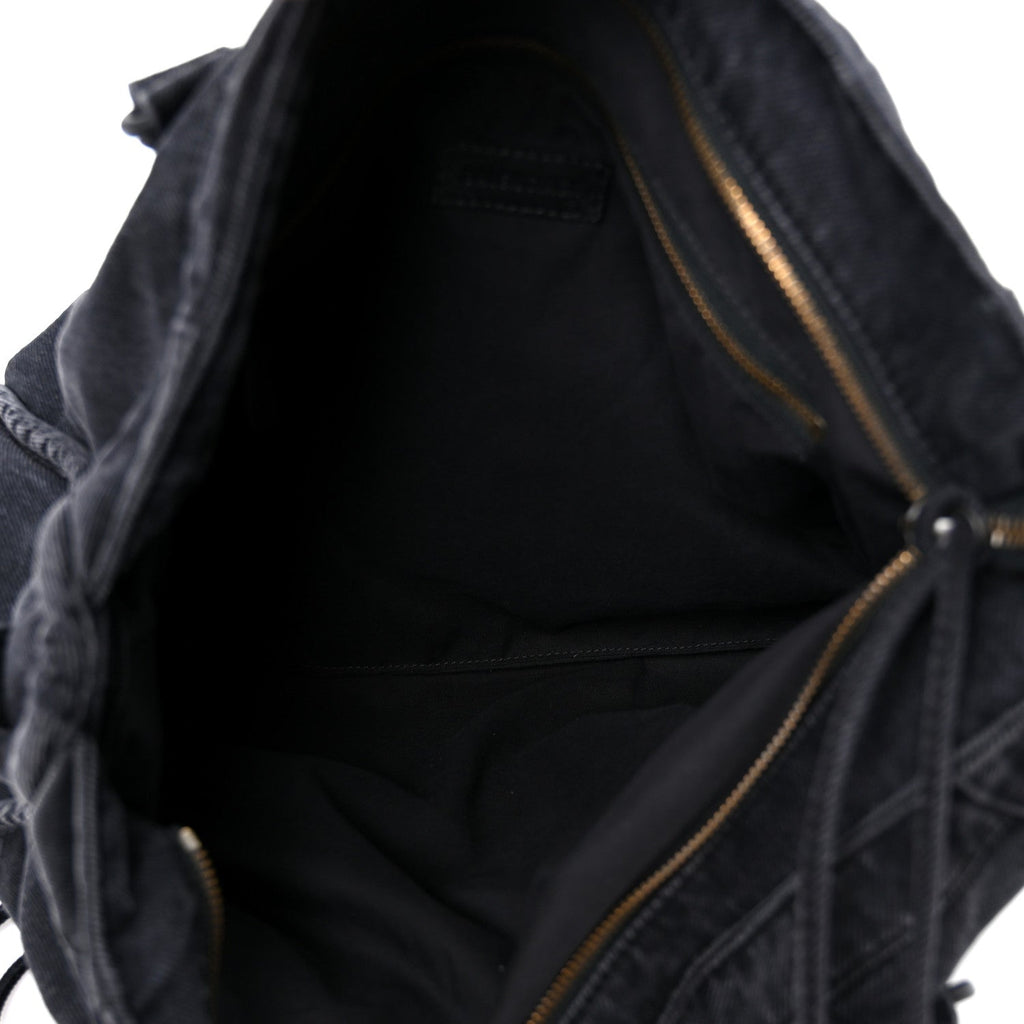 Washed Denim Classic Hardware Medium Le City Black