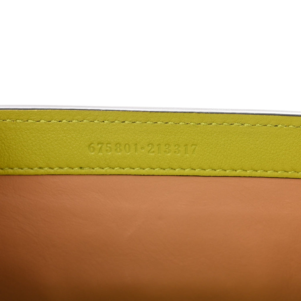 Lizard Mini Horsebit 1955 Shoulder Bag Green