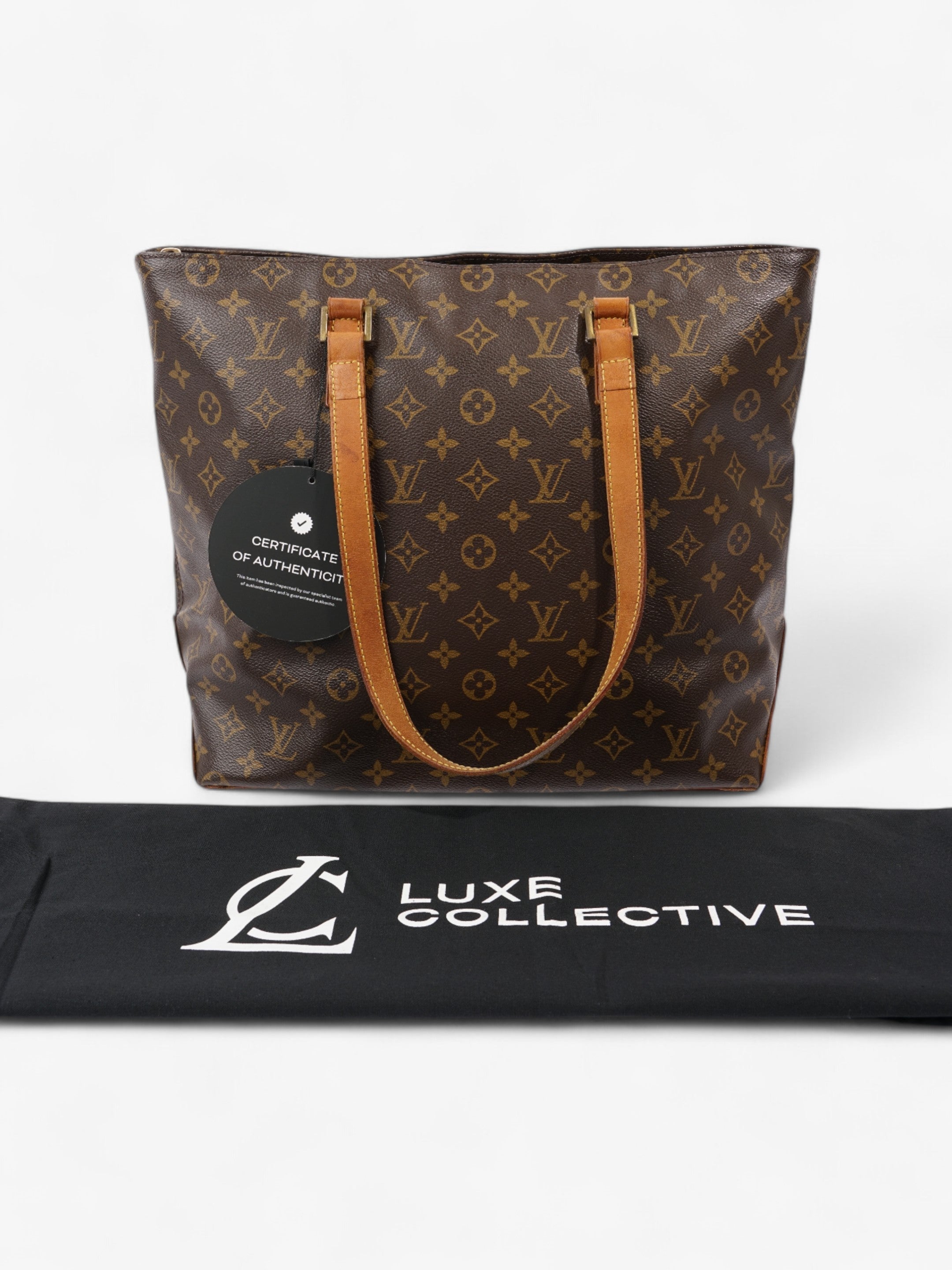 Louis Vuitton Luco Tote Bag Monogram Coated Canvas