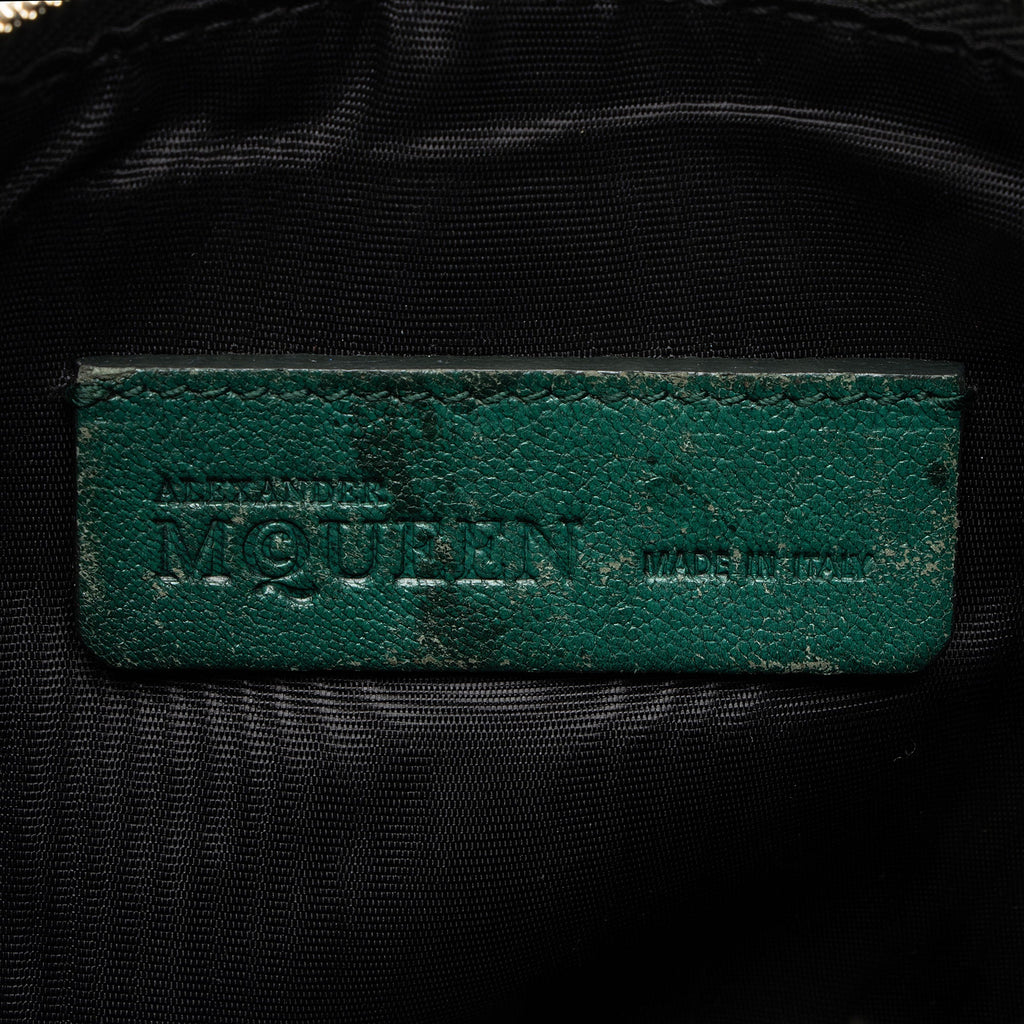 Alexander McQueen Calfskin De Manta Cosmetic Bag