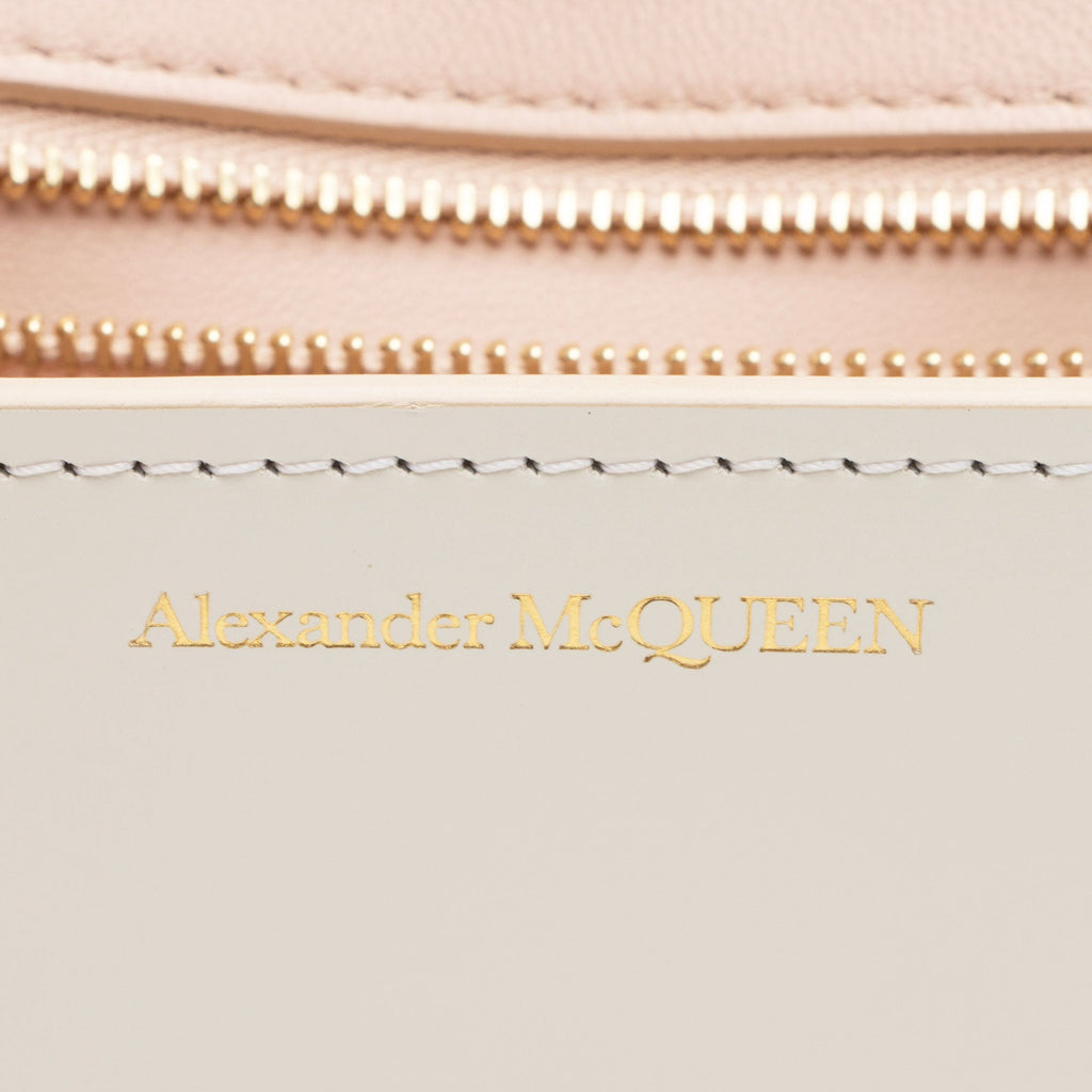 Alexander McQueen Calfskin Four-Ring Shoulder Bag