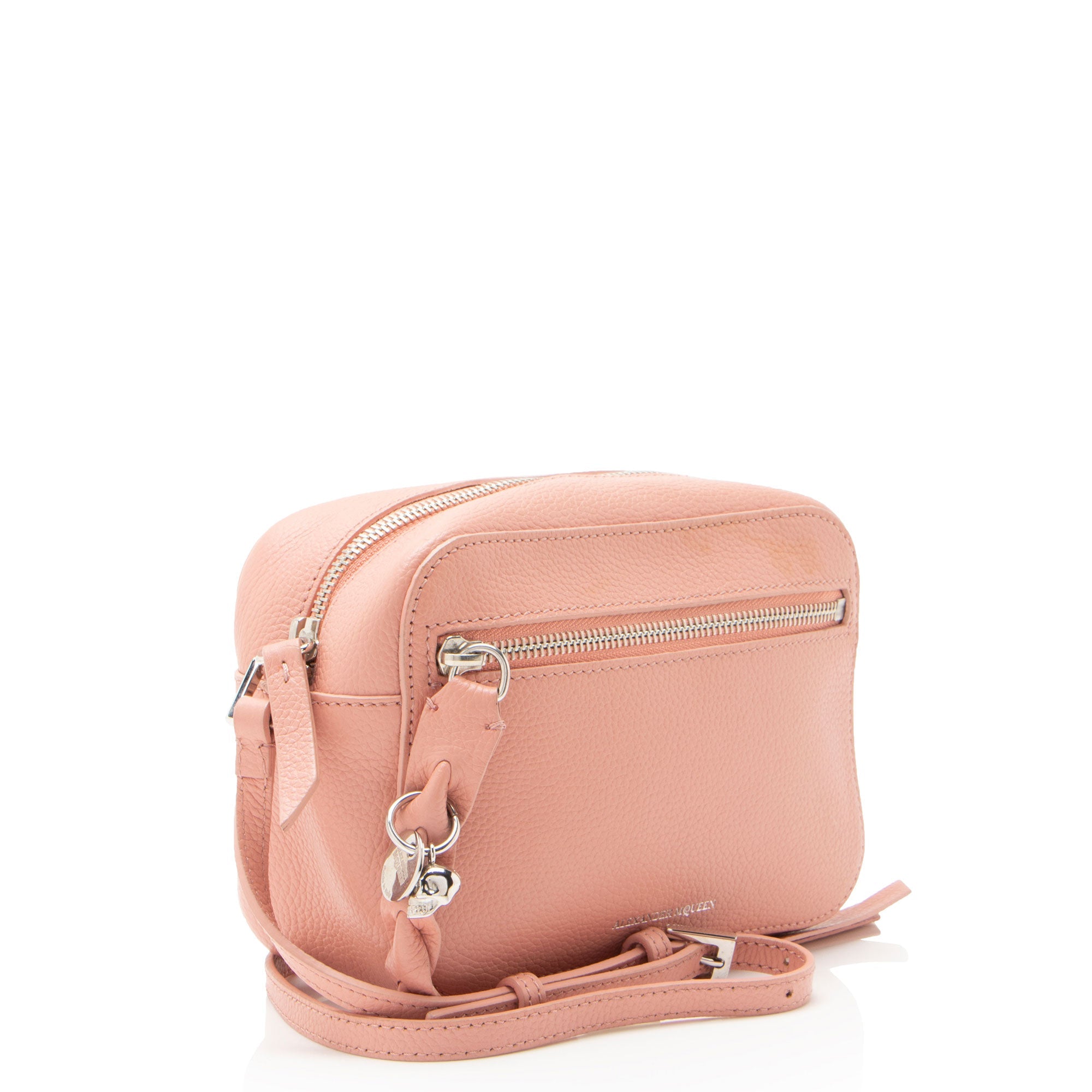 Alexander McQueen Leather Skull Camera Bag
