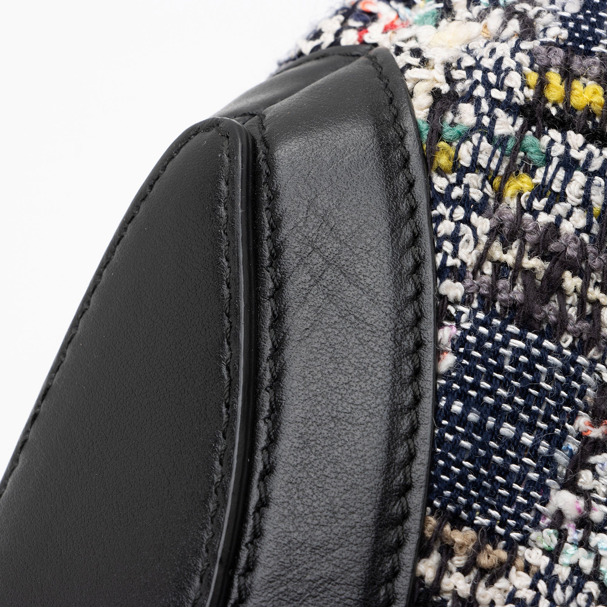 Alexander McQueen Tweed Calfskin Manta Clutch (SHF-hYe4Lv)